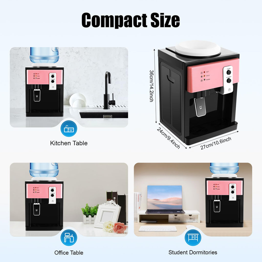 Top Loading Countertop Water Dispenser, 3 Temperature Setting O18140