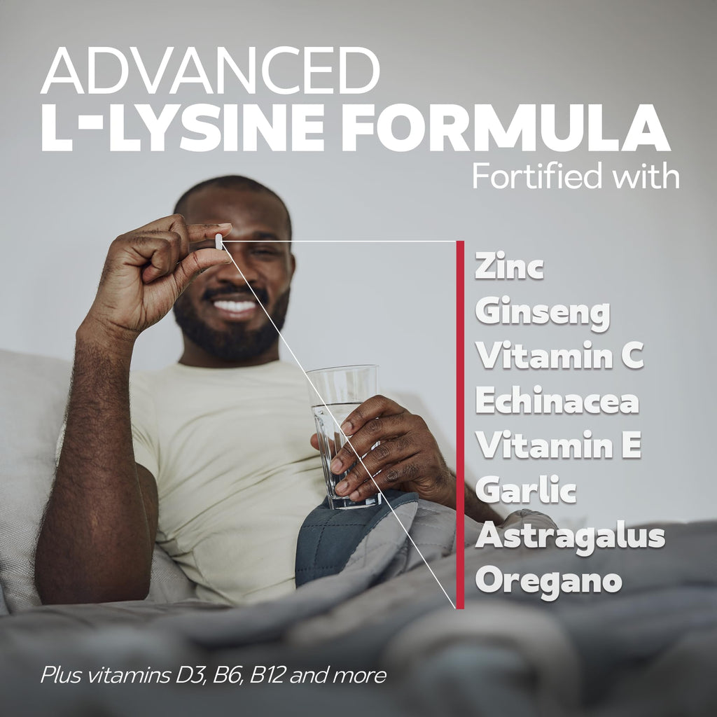 L Lysine Cold Sore Treatment 250mg 120 Capsules U830821