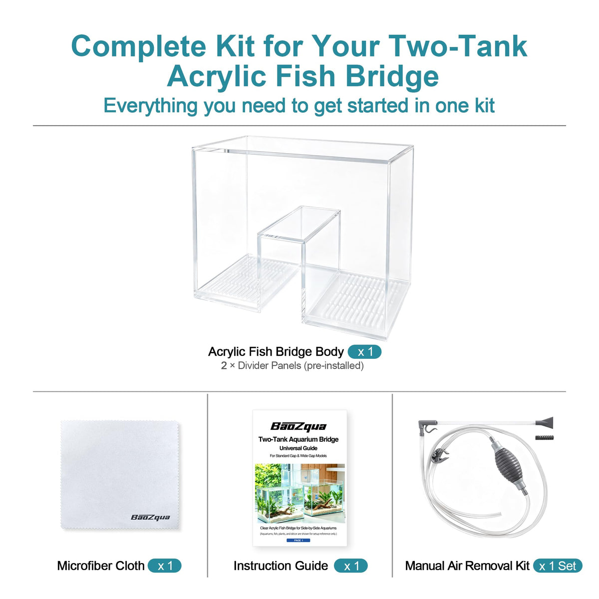 Aquarium Bridge Fish Tank Kit I2700