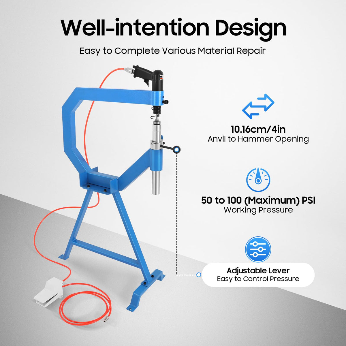 4" Pneumatic Planishing Hammer R317099
