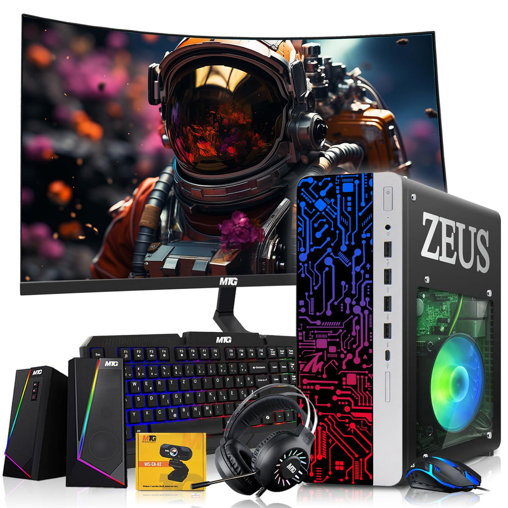 Gaming PC, i5, 32GB RAM, 1TB SSD + 4TB HDD Q5688