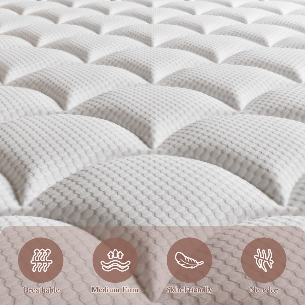 Full Size 14 Inch Innerspring Hybrid Mattress T270138