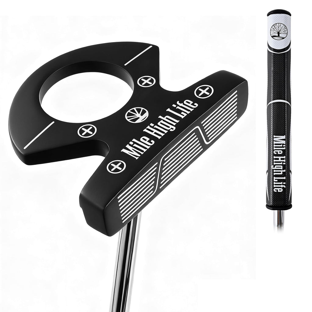 Right Handed Golf Putter with Grip and Aim Line V7809
