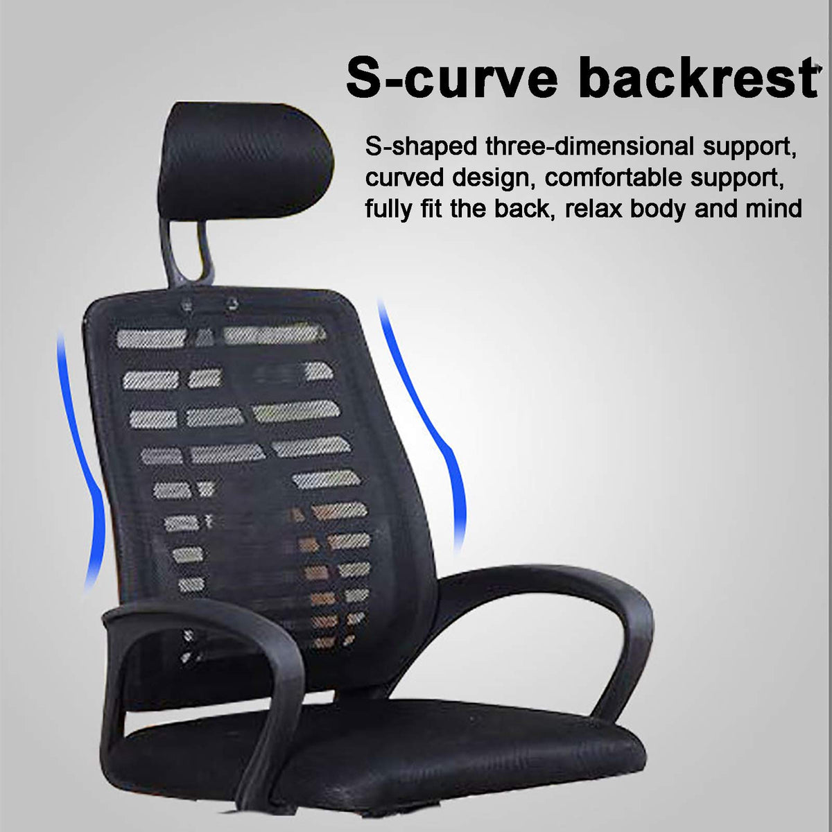 Ergonomic Mesh High Back Swivel Office Chair Q2241