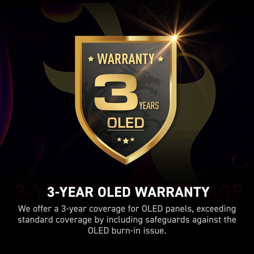 34 Curved OLED Gaming Monitor, 3440 x 1440, 175Hz, Black Z510324