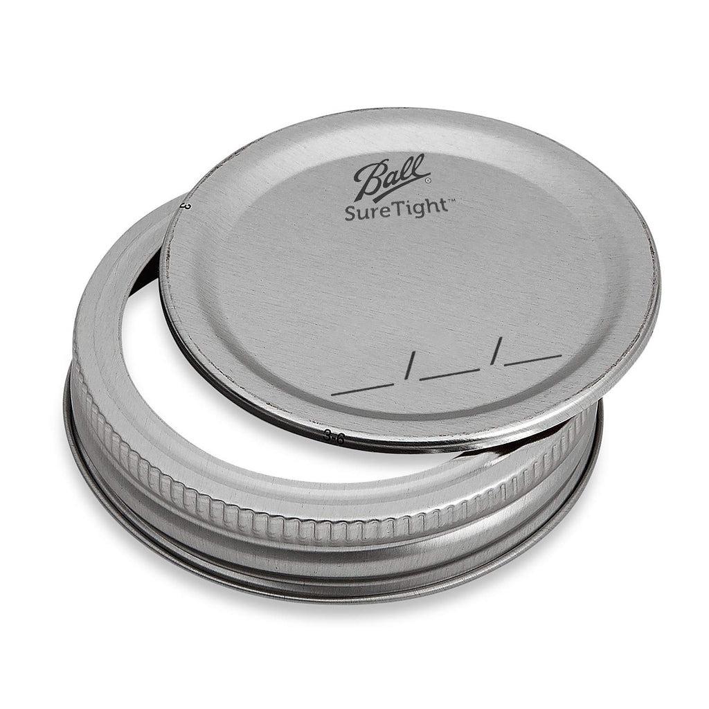 16 oz Regular Mouth Mason Jar with Lids and Bands (12 Units) S958059