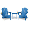 Folding Adirondack Chairs and Table Set A5208