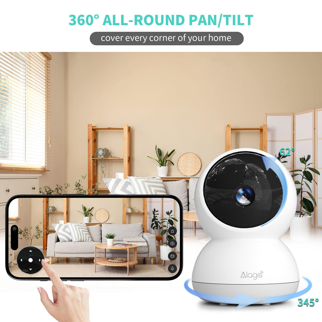 3K HD Indoor Security Camera with Night Vision P945