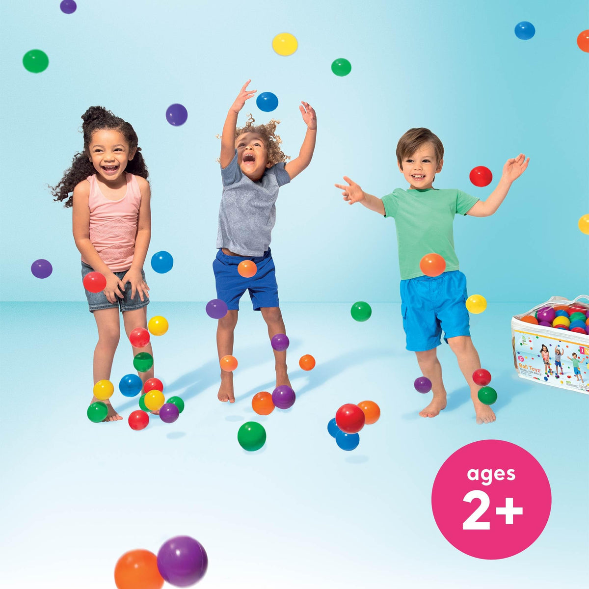 Set of 100 Coloured Balls G94721