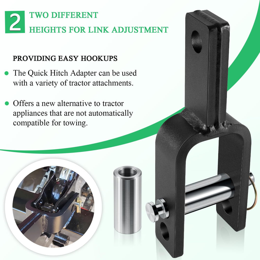 Quick Hitch Adapter with Adapter Sleeve Category 1 F5650