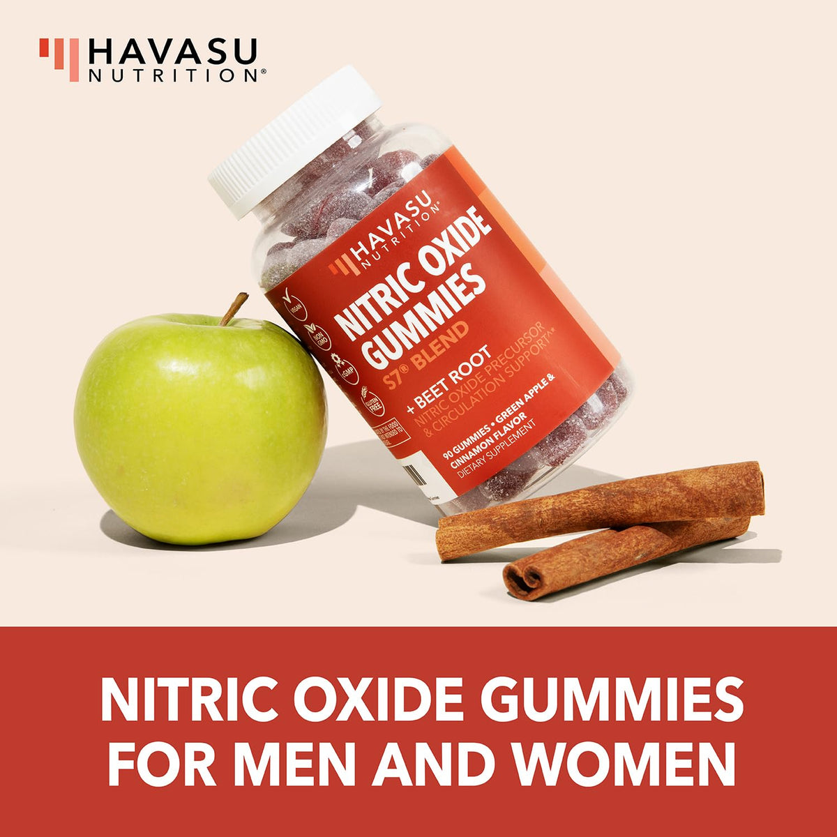 Beet Root Gummies with L-Arginine, 90 Count C816