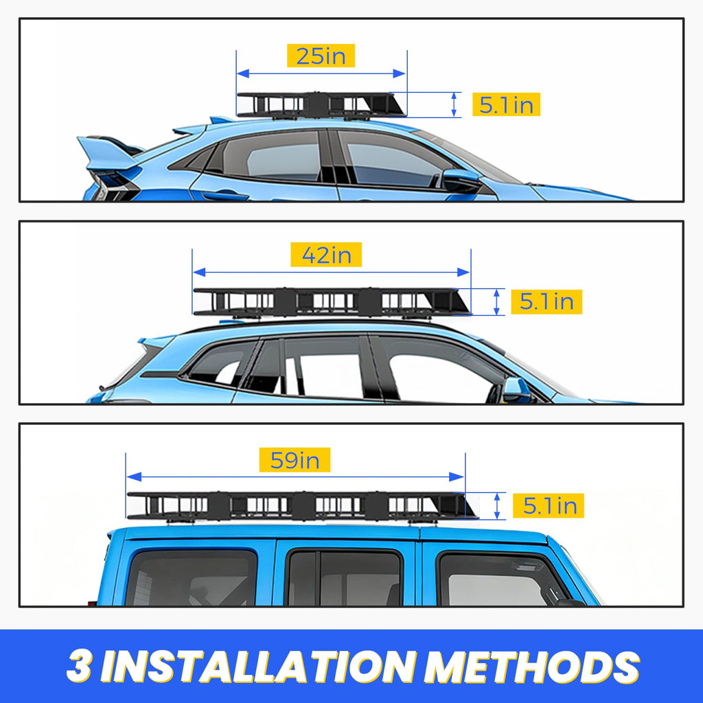 Adjustable Roof Rack Cargo Carrier J203212