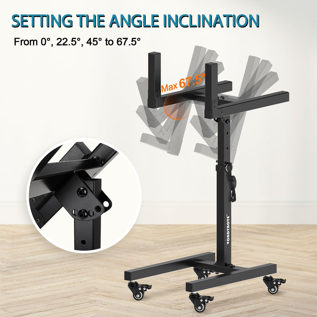 Adjustable Guitar Amp Stand with Wheels B791067