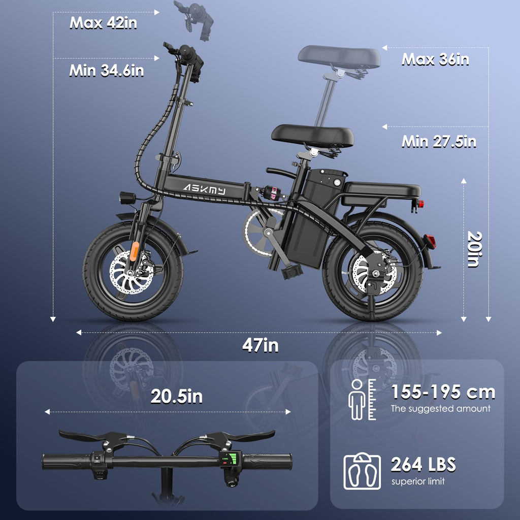 Foldable 14 Inch Electric Bike F295