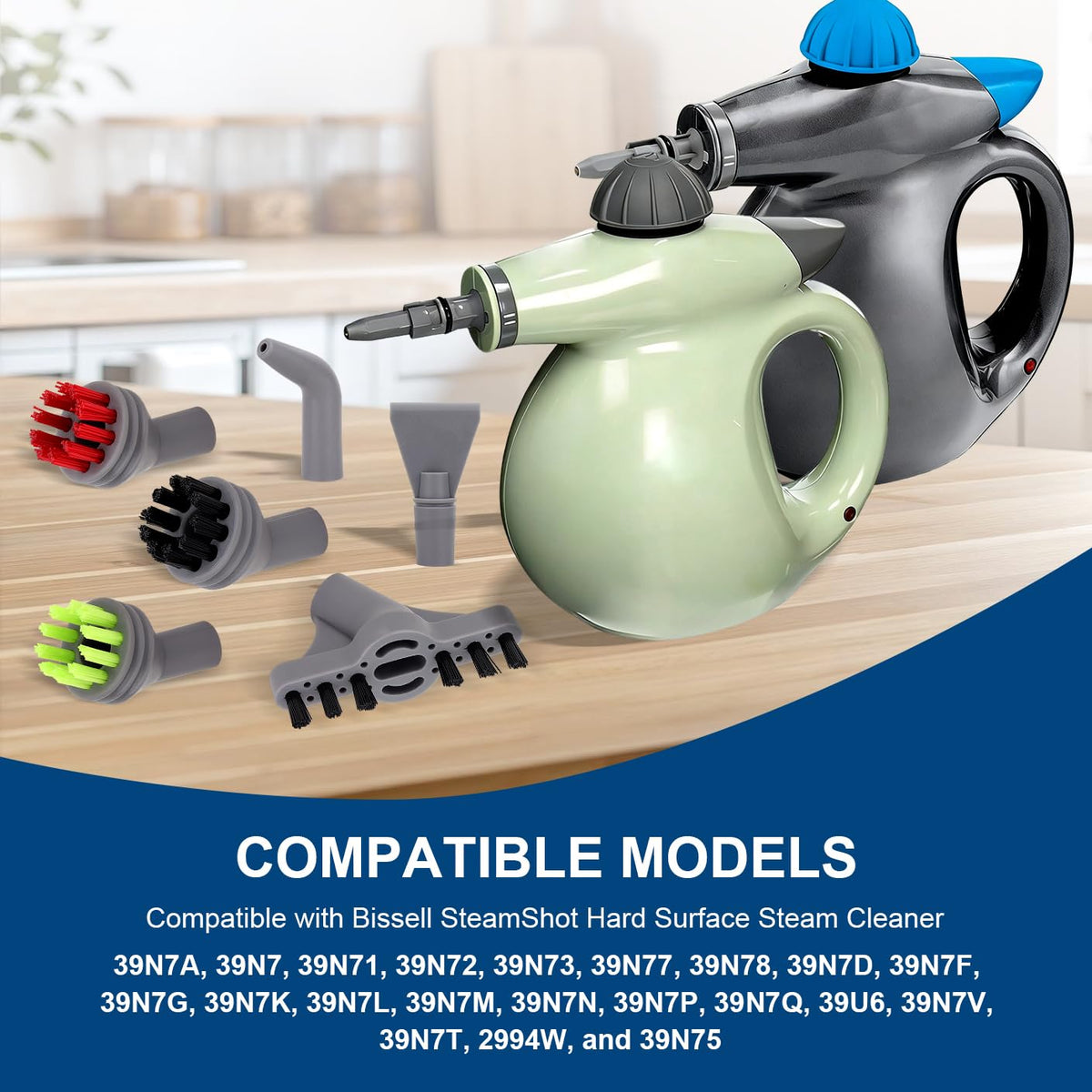 Compatible with Bissell SteamShot Hard Surface Steam Cleaner Replacement Parts (10 Pack) K183727