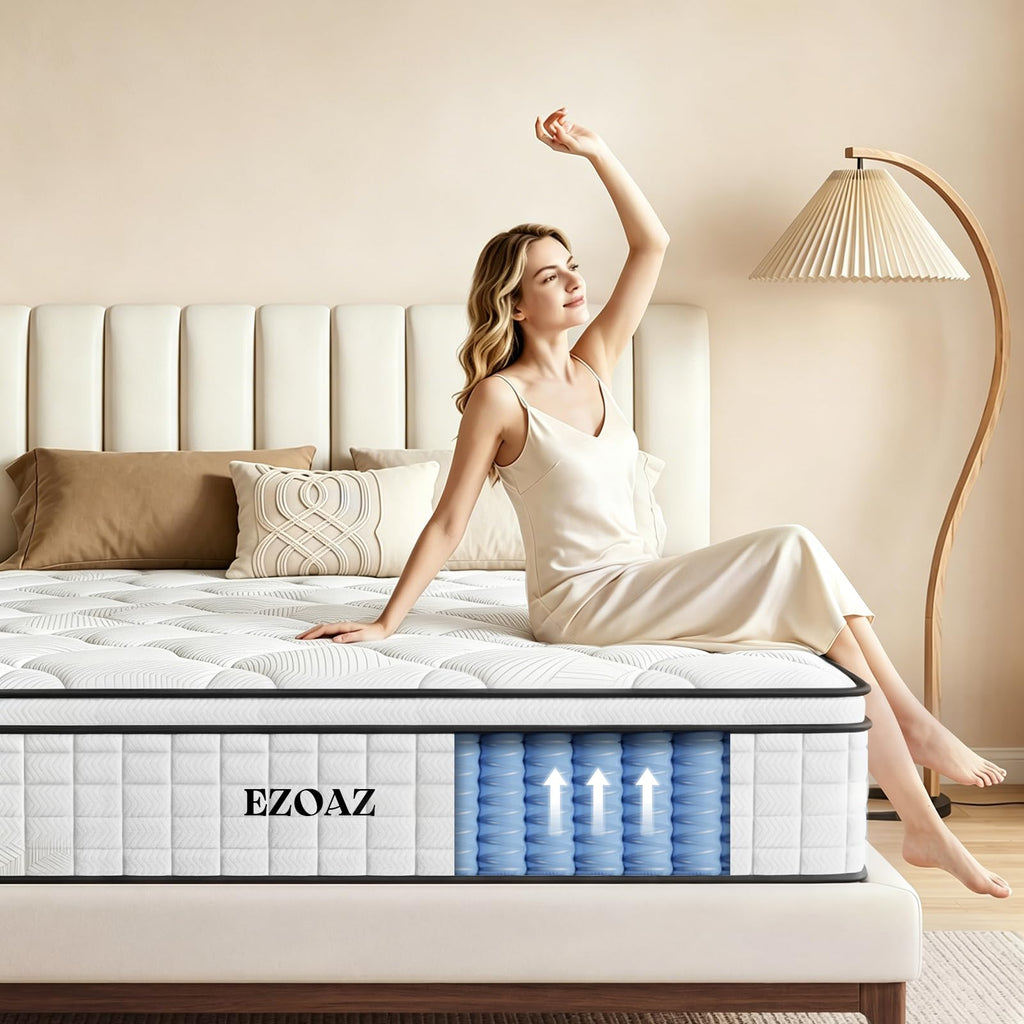 12 Inch Medium Firm Hybrid Full Mattress C34080