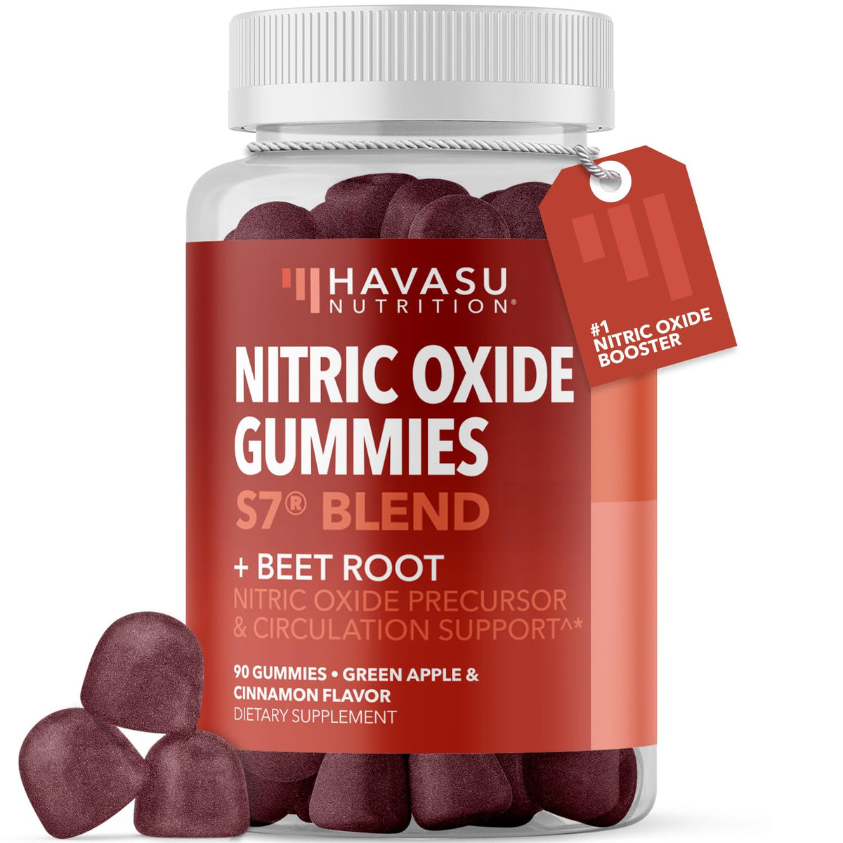 Beet Root Gummies with L-Arginine, 90 Count C816