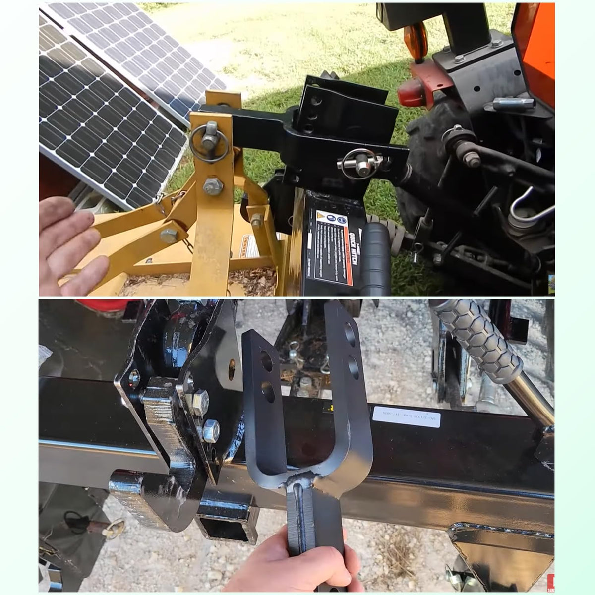 Quick Hitch Adapter with Adapter Sleeve Category 1 F5650