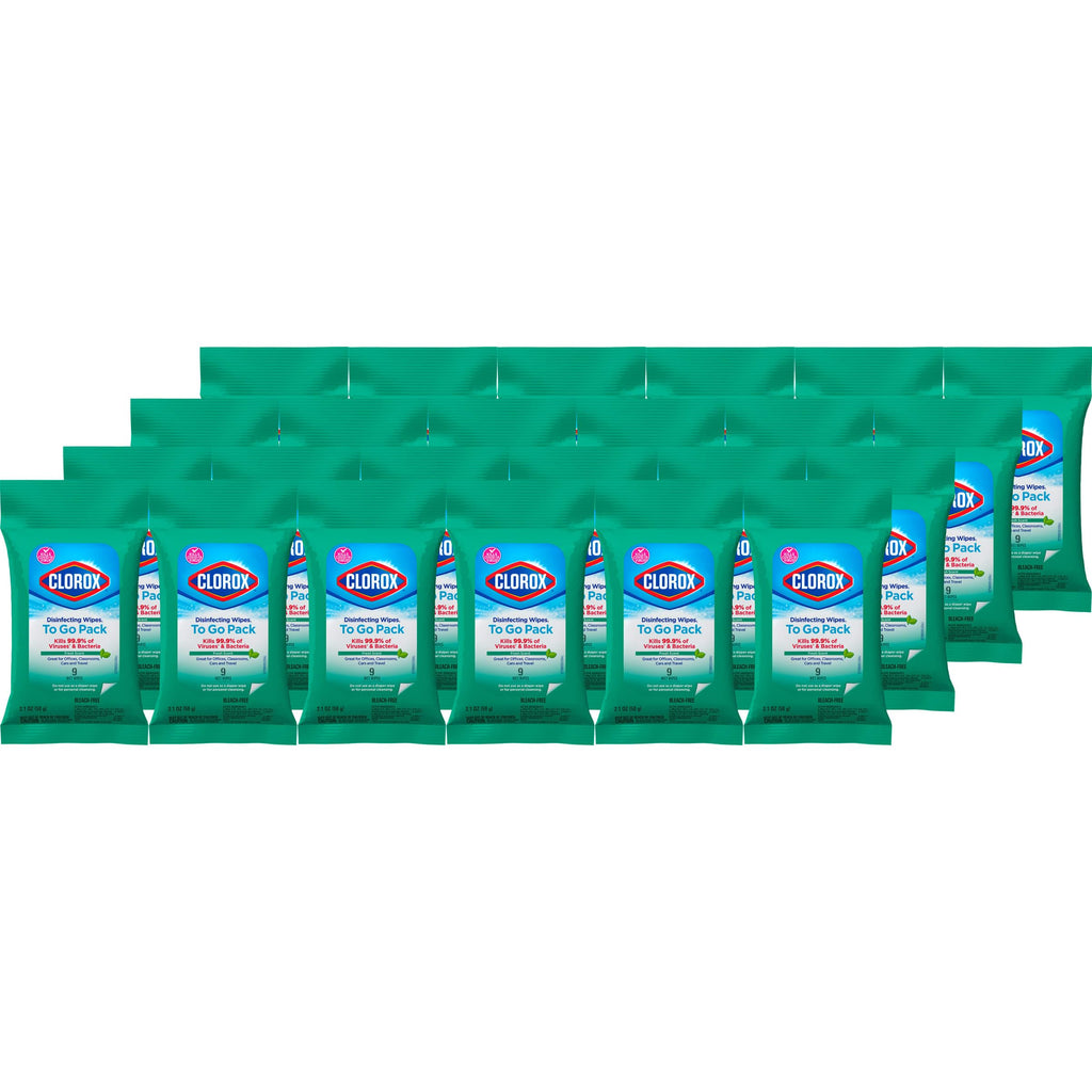 Bleach Free Fresh Scent Disinfecting Wipes 9 Count Pack of 24 R5381