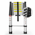 12.5FT Aluminum Telescoping Ladder 330 pounds E154224