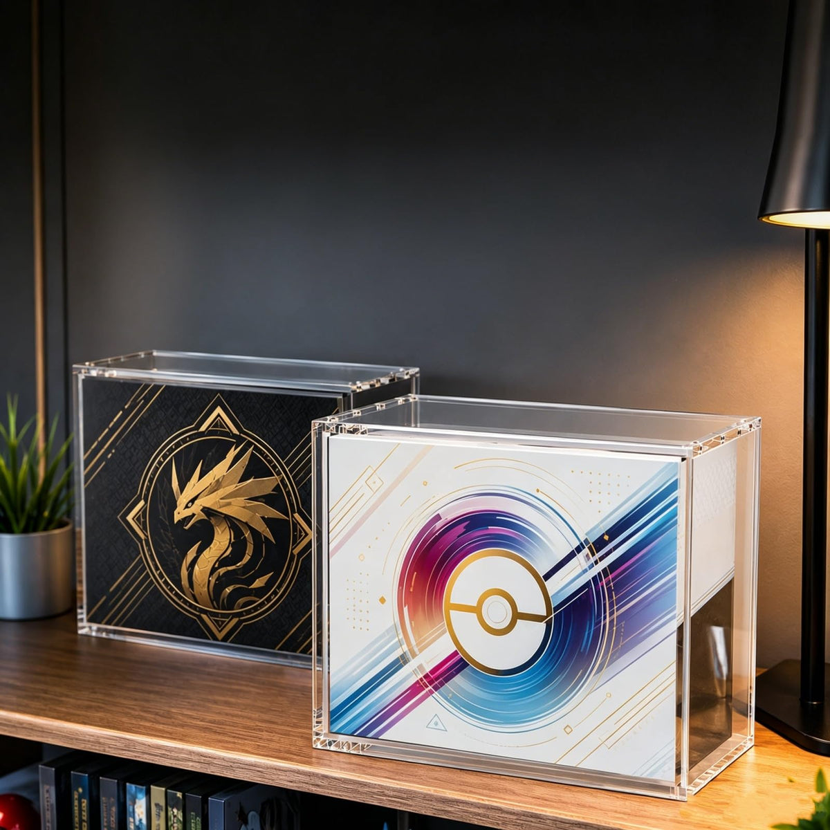 Acrylic Display Case with 6 Magnets Stackable A699