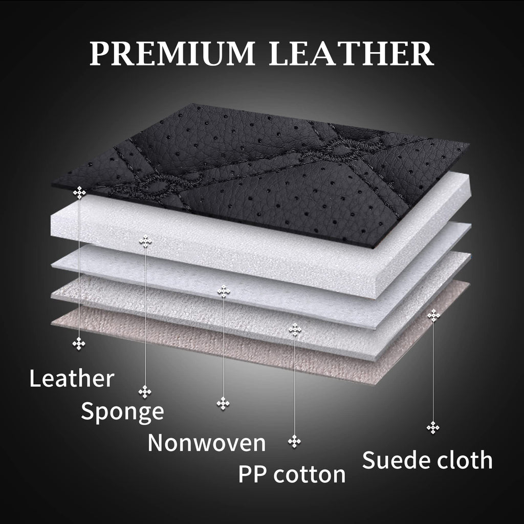 Leather Car Seat Covers Full Set C7008