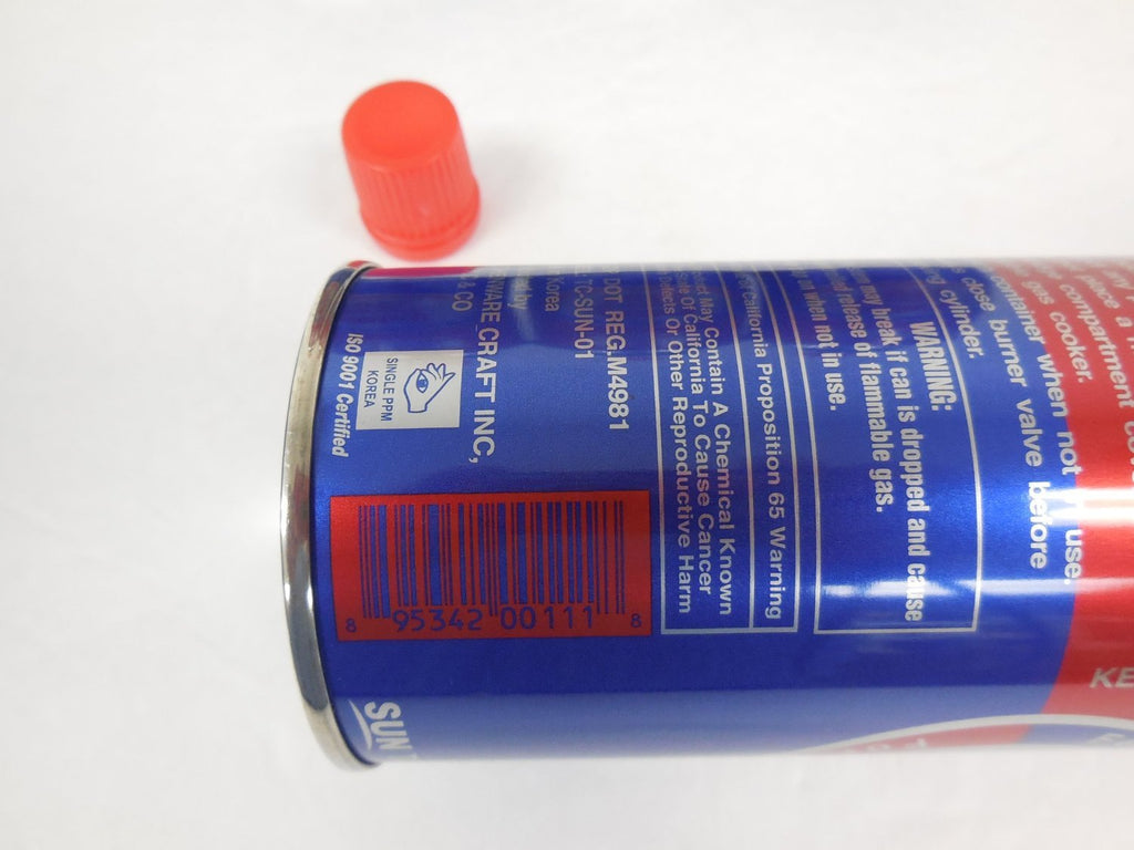 3 Pack 8oz Butane Fuel Can Cartridge J358