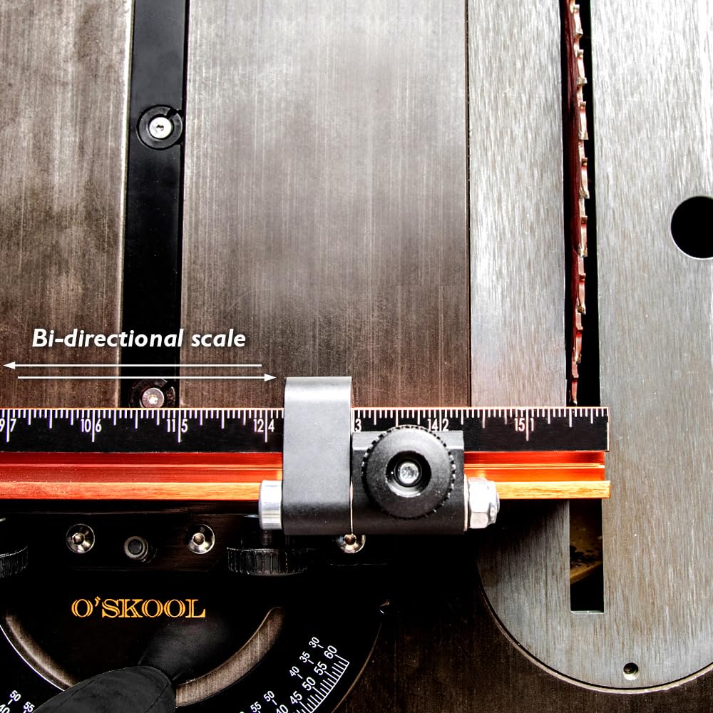 Table Saw Miter Gauge with Extension Fence B760