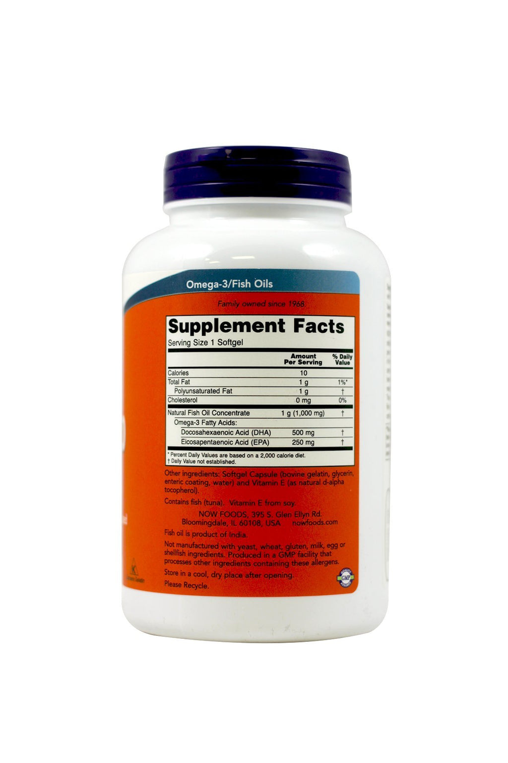 DHA-500 500mg Softgels Pack of 2 180 Count W185