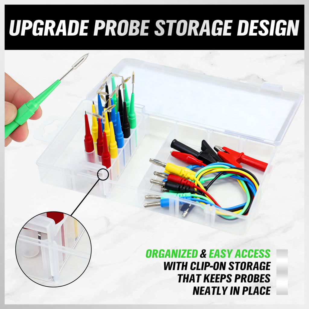22-Piece Back Probe Kit with Test Leads and Alligator Clips H968