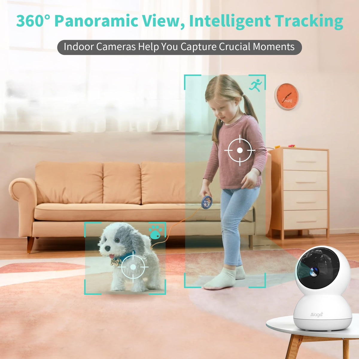 3K HD Indoor Security Camera with Night Vision P945