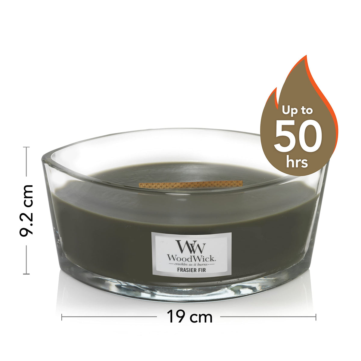16oz Scented Candle with Wood Wick L680