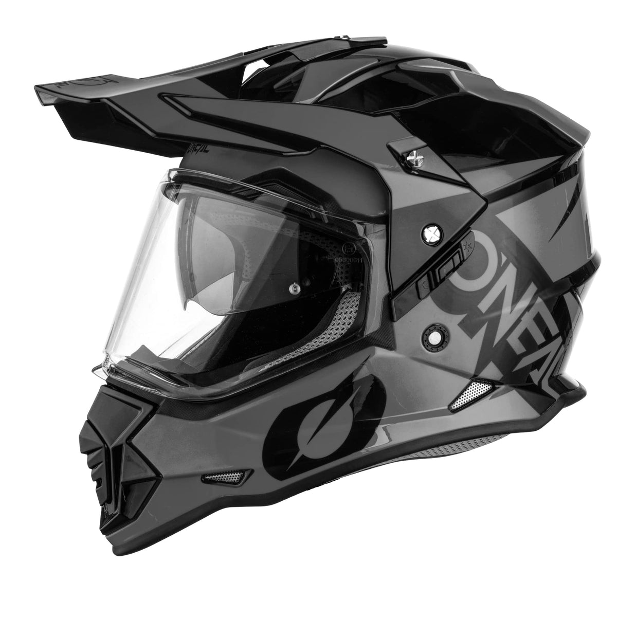 Black Gray XL Helmet V269