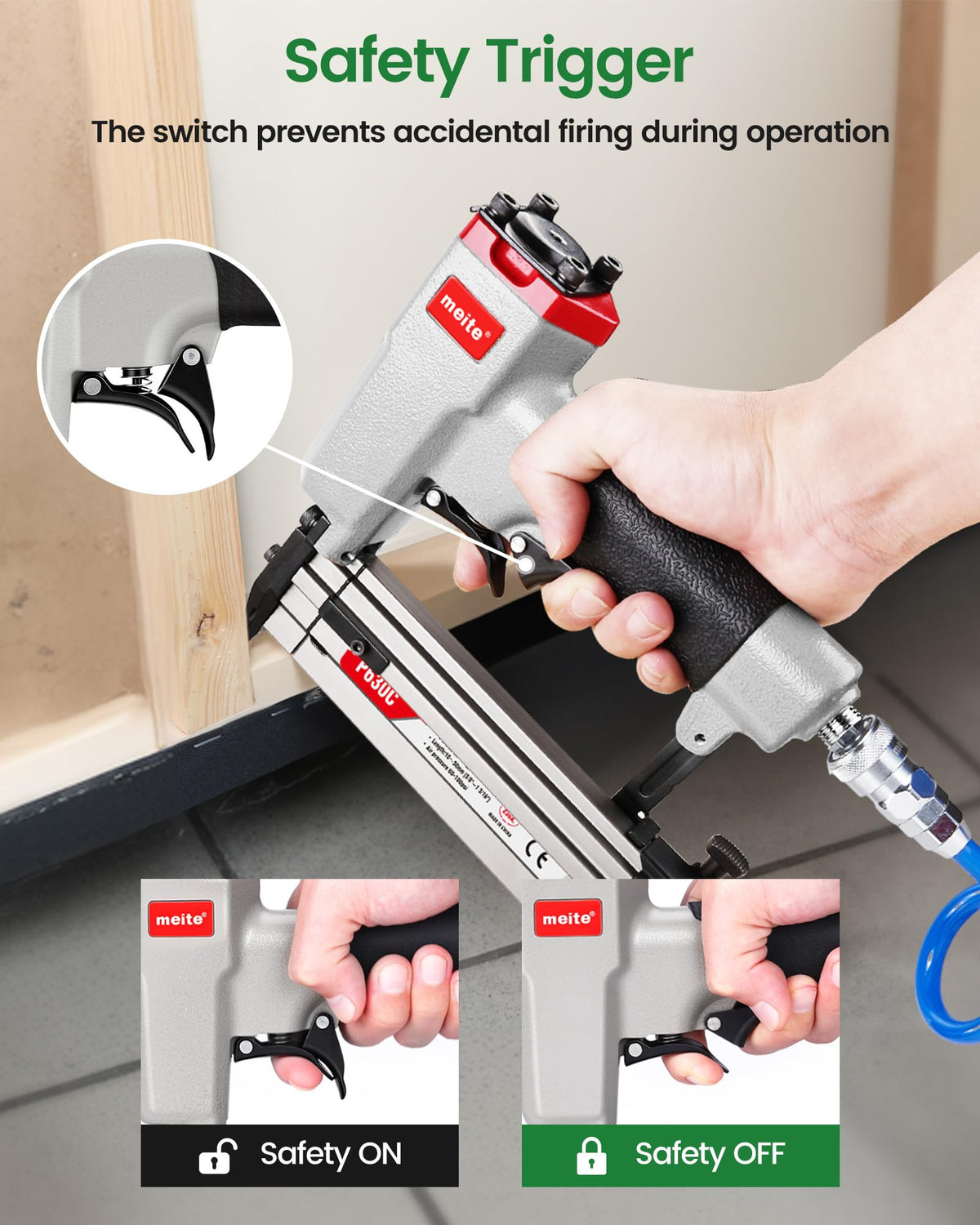 23 Gauge Pneumatic Pin Nailer Z7968