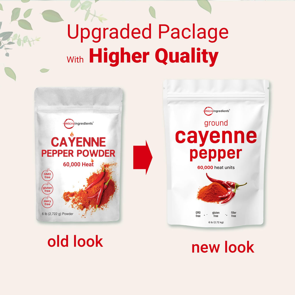 Ground Cayenne Pepper Powder 6lbs 60,000 SHU C2972