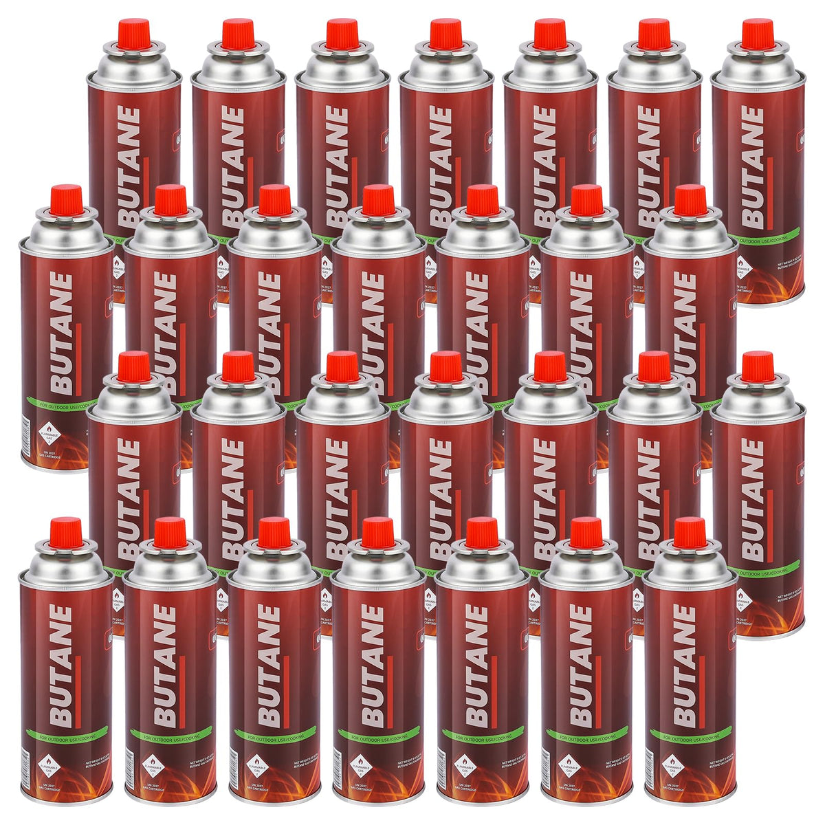 28 Pack Butane Fuel Canisters Z329