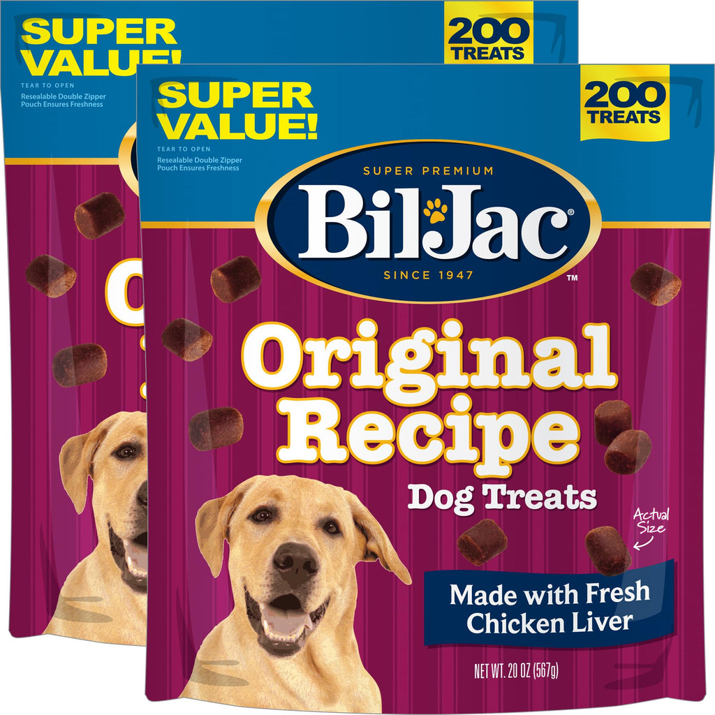 Soft Training Treats for Dogs with Chicken Liver 20oz 2-Pack J417