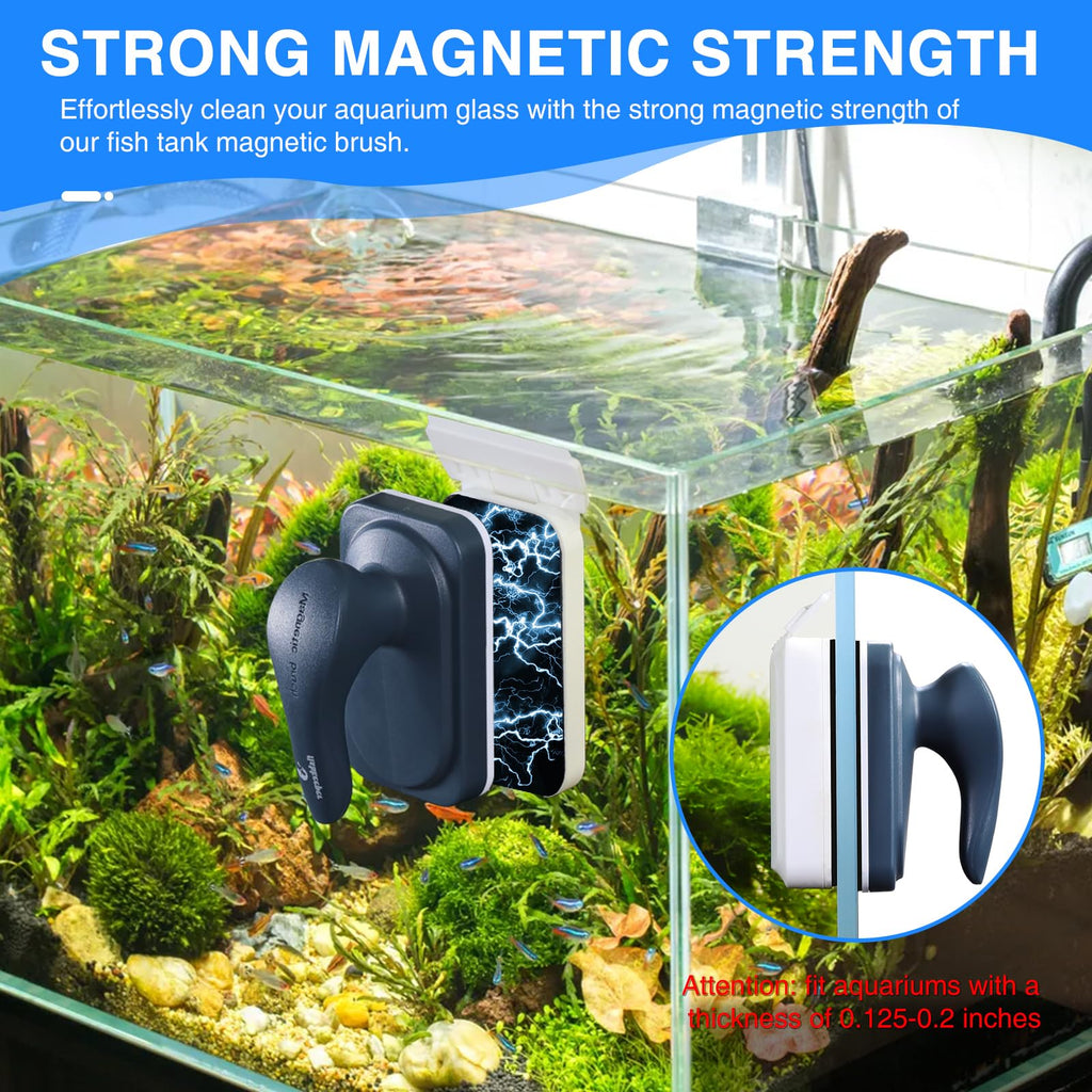 Aquarium Air Pump Magnetic Glass Cleaner T836102