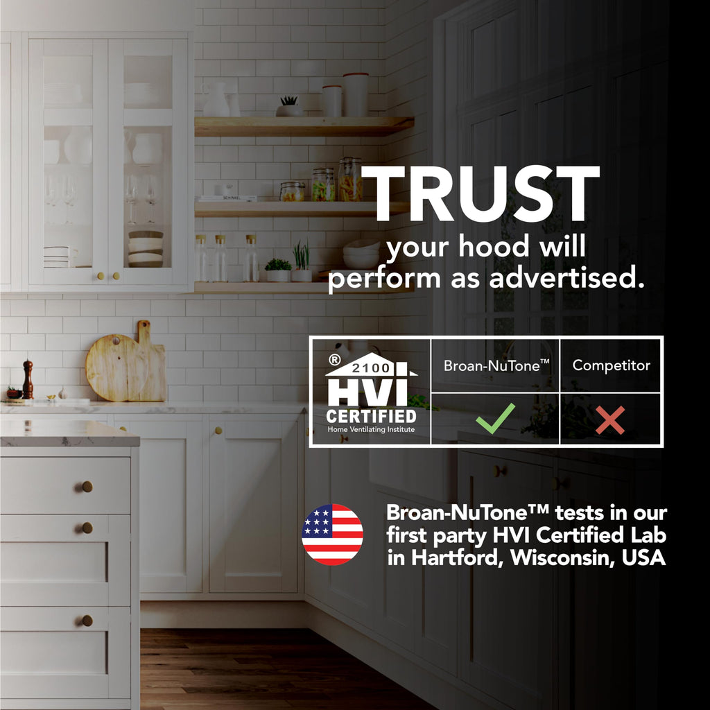 30-Inch Stainless Steel Under-Cabinet Range Hood F35761