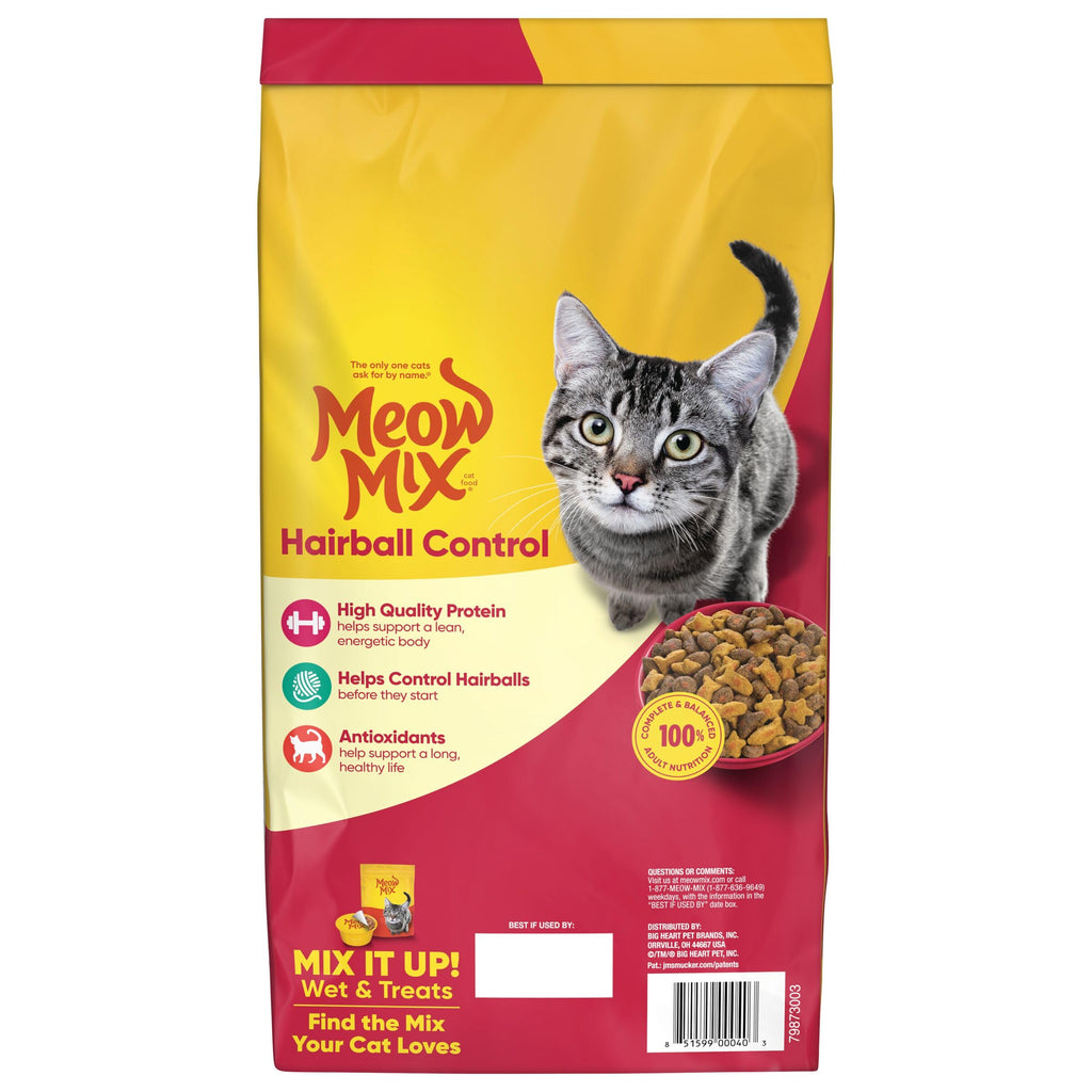 Hairball Control Dry Cat Food, 6.3 Pound Bag H824