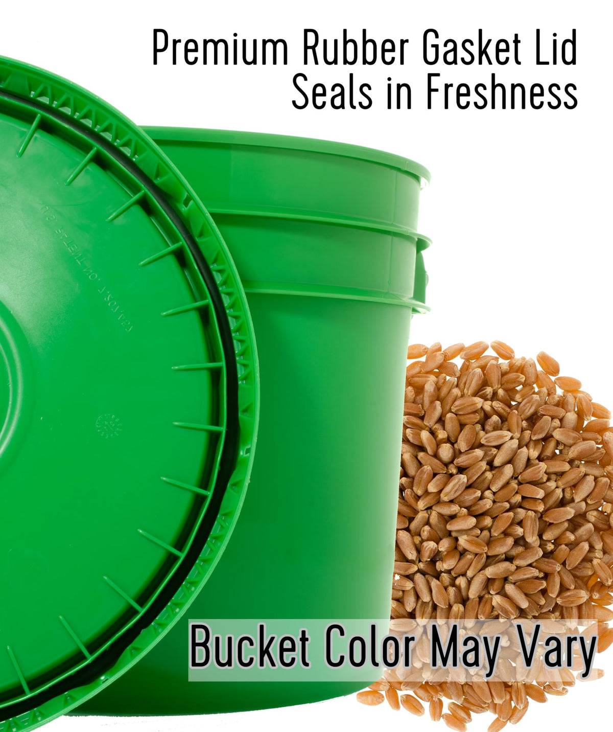 Hard Red Winter Wheat Berries 25 LBS Bucket R90816