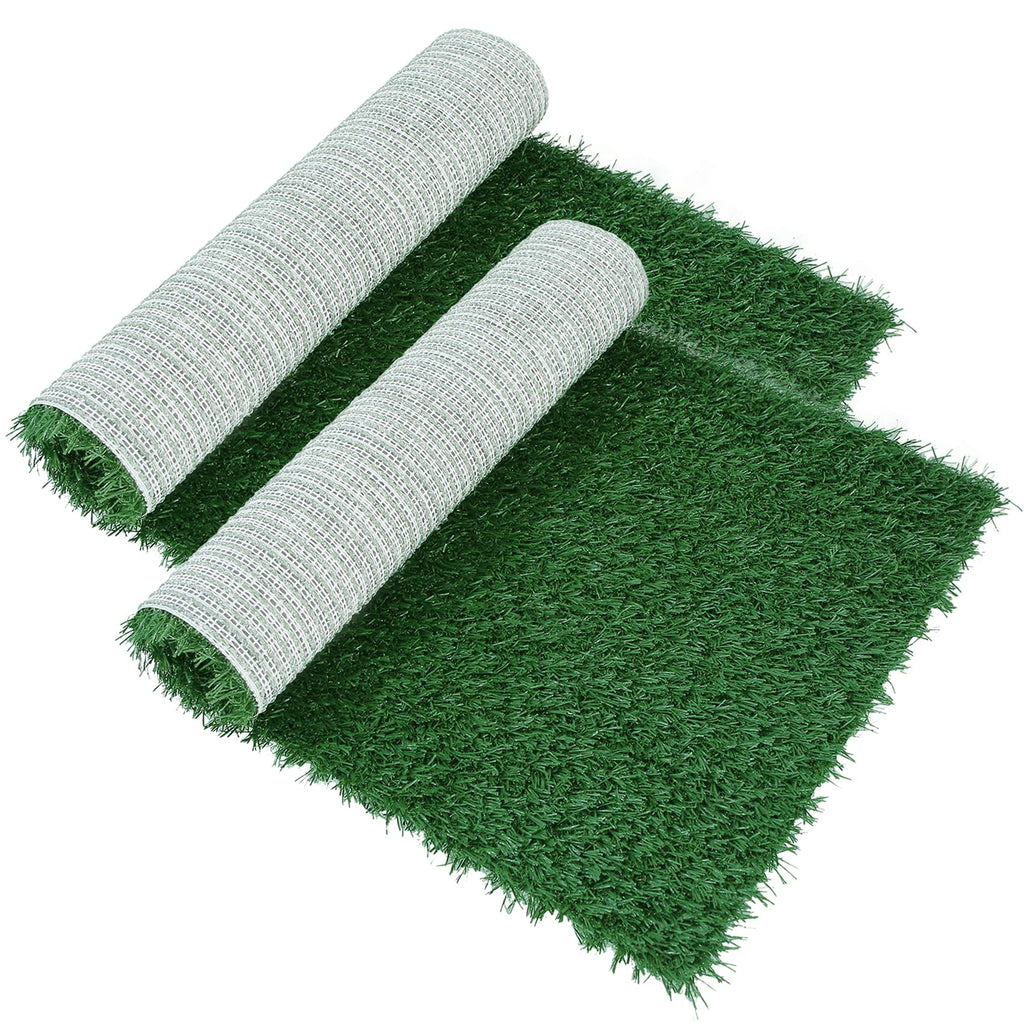 Artificial Grass Pee Pad 18 x 14 Inches 2 Pack I90654