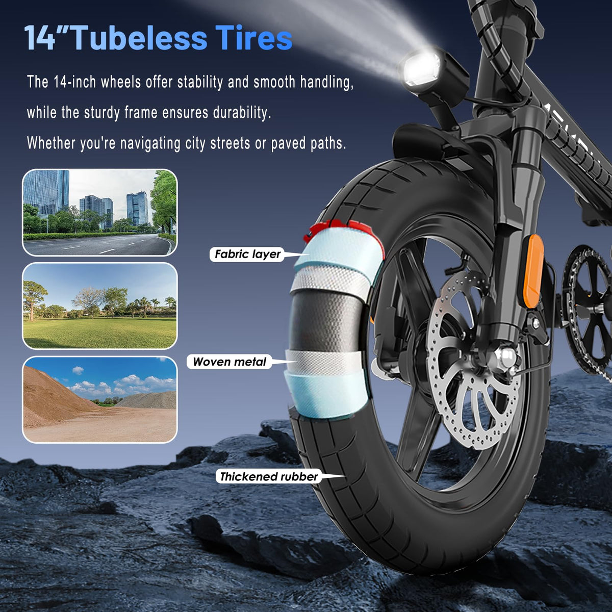 Foldable 14 Inch Electric Bike F295