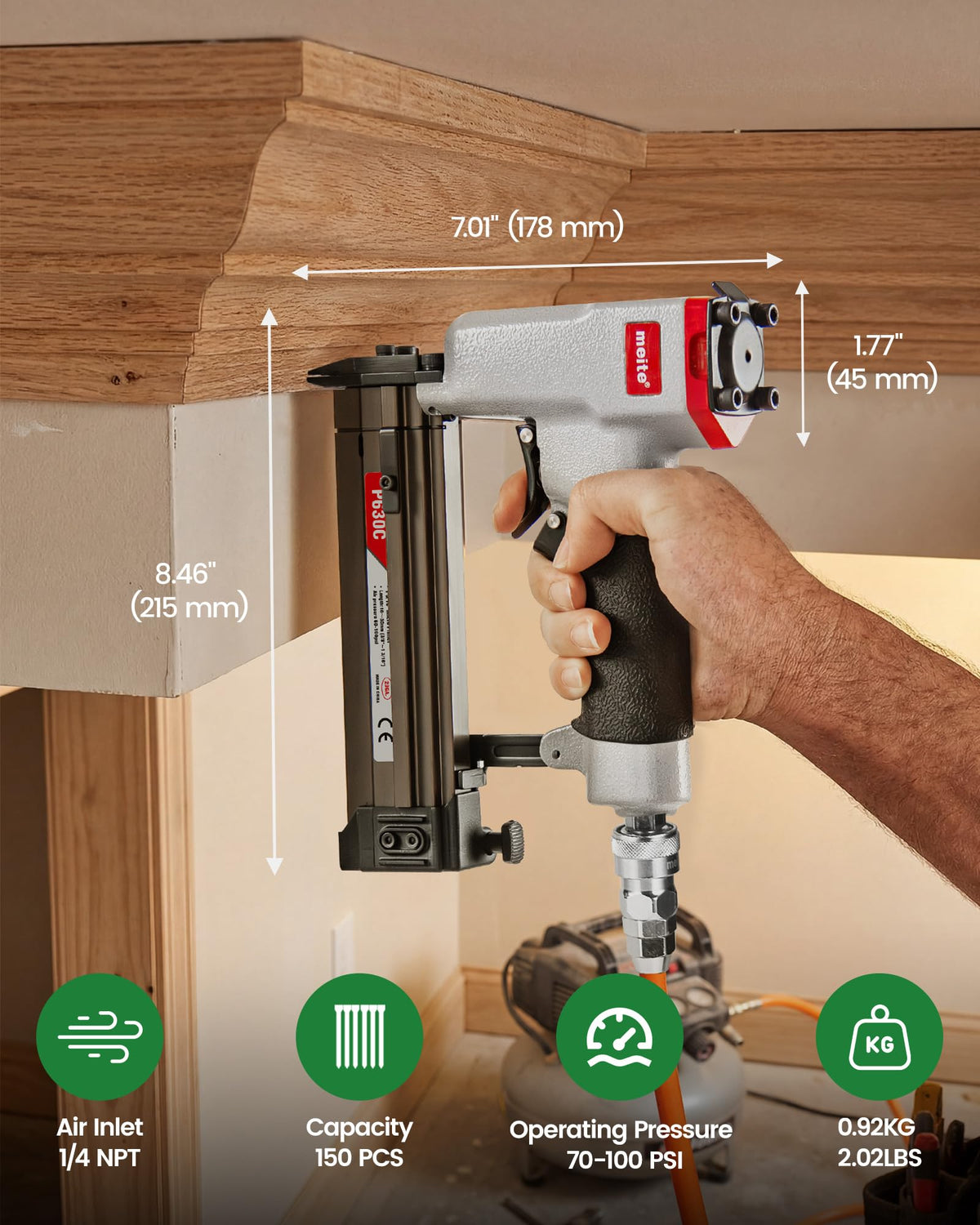 23 Gauge Pneumatic Pin Nailer Z7968
