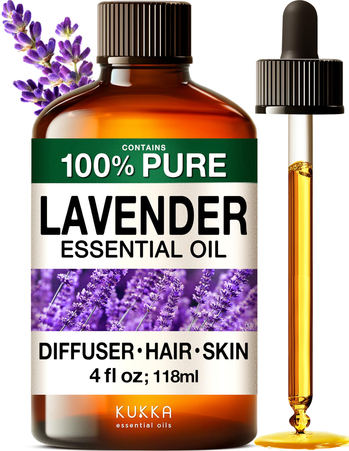 Cinnamon Bark & Lavender Essential Oil Set 2x4 fl oz F675525