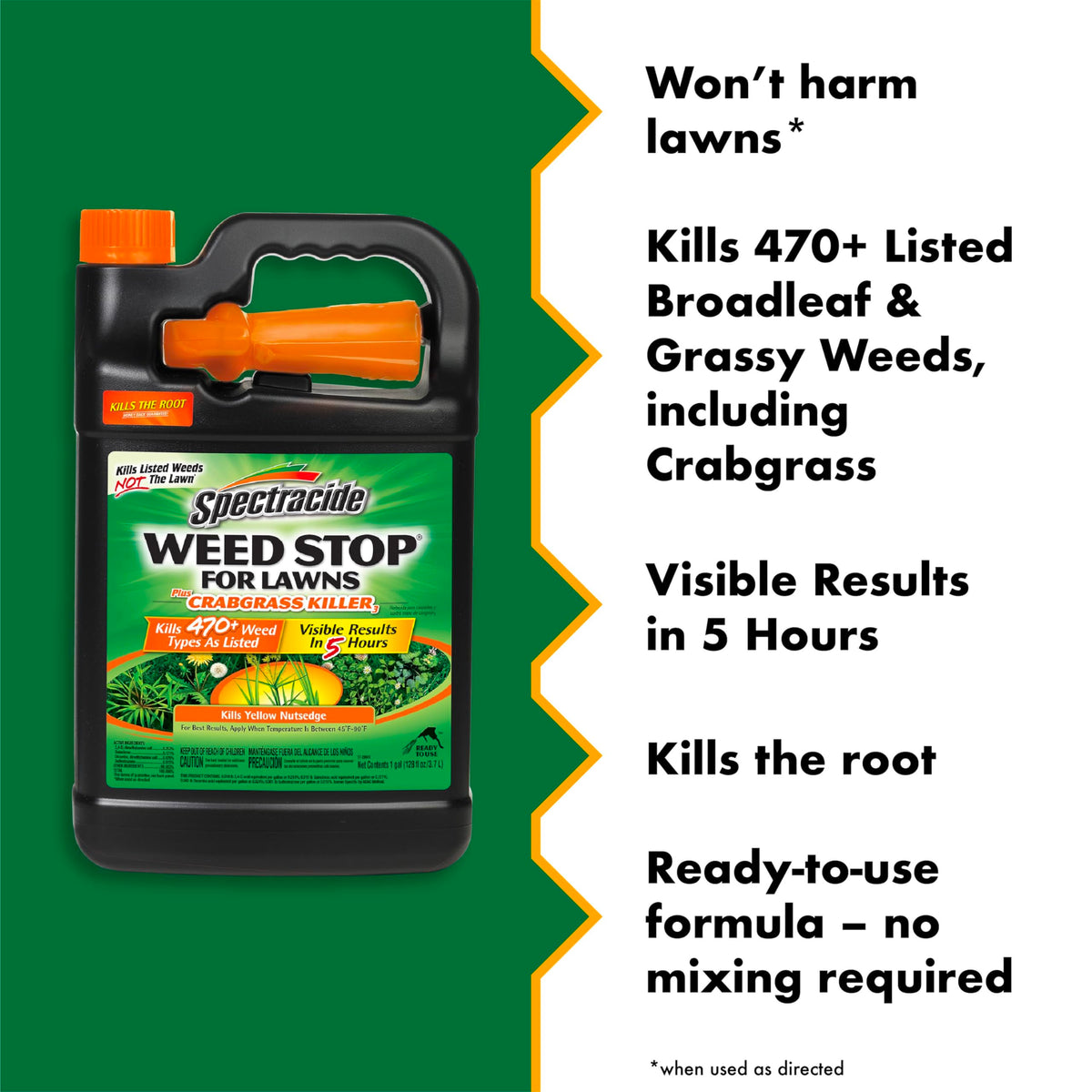 Weed and Crabgrass Killer 1 Gal N891385