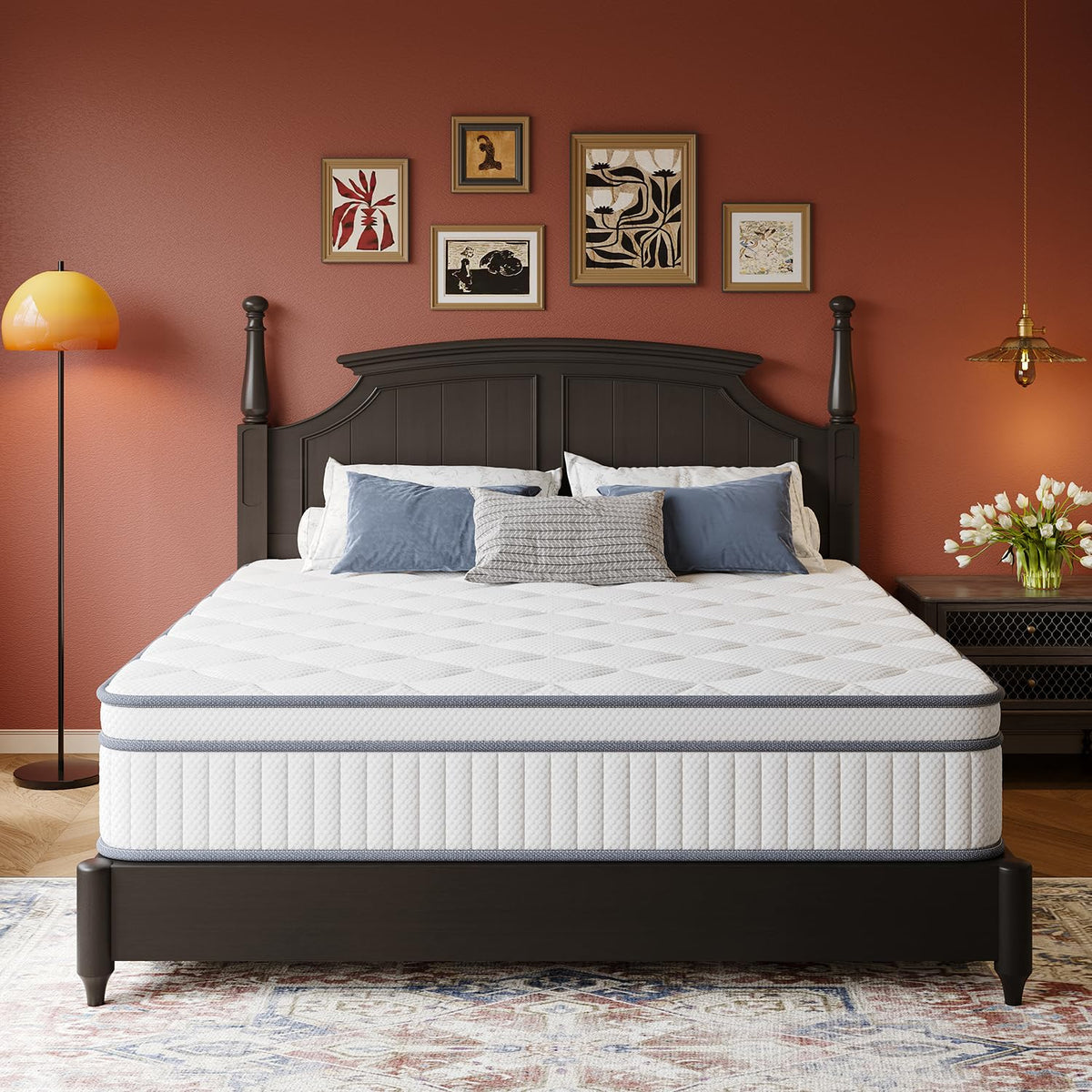 Full Size 14 Inch Innerspring Hybrid Mattress T270138