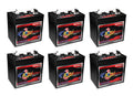 6V Deep Cycle Battery, Pack of 6 O88802