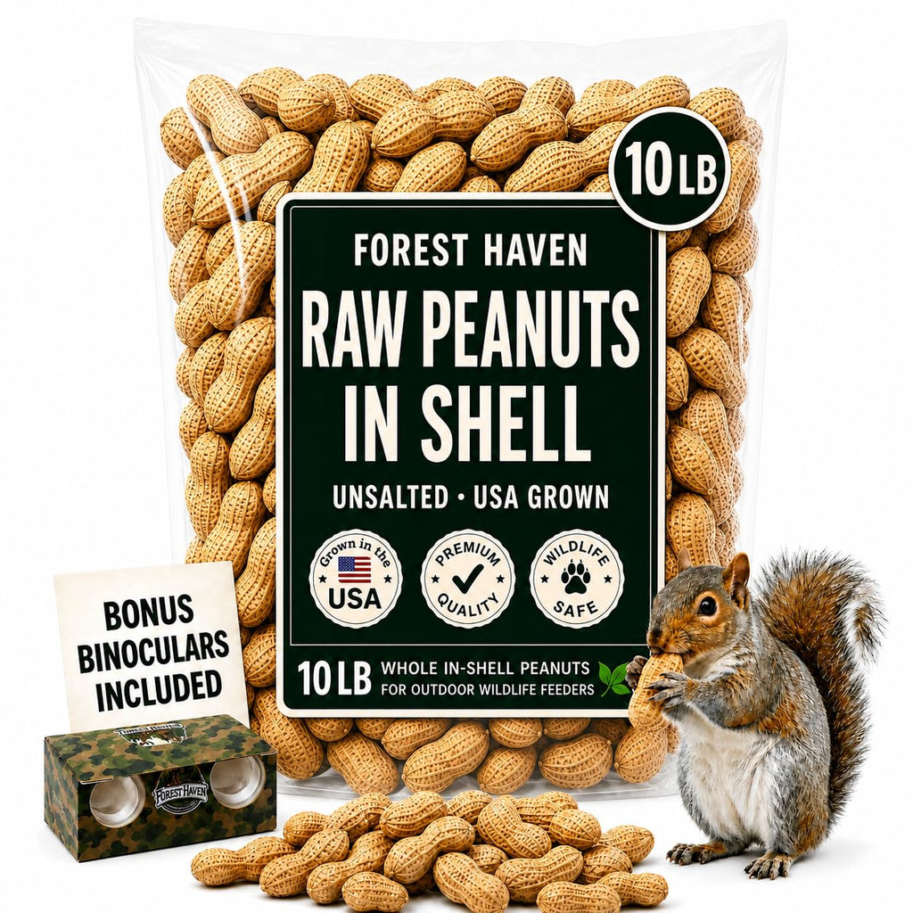 Raw Unsalted Peanuts in Shell 10LB Wildlife Food V4006