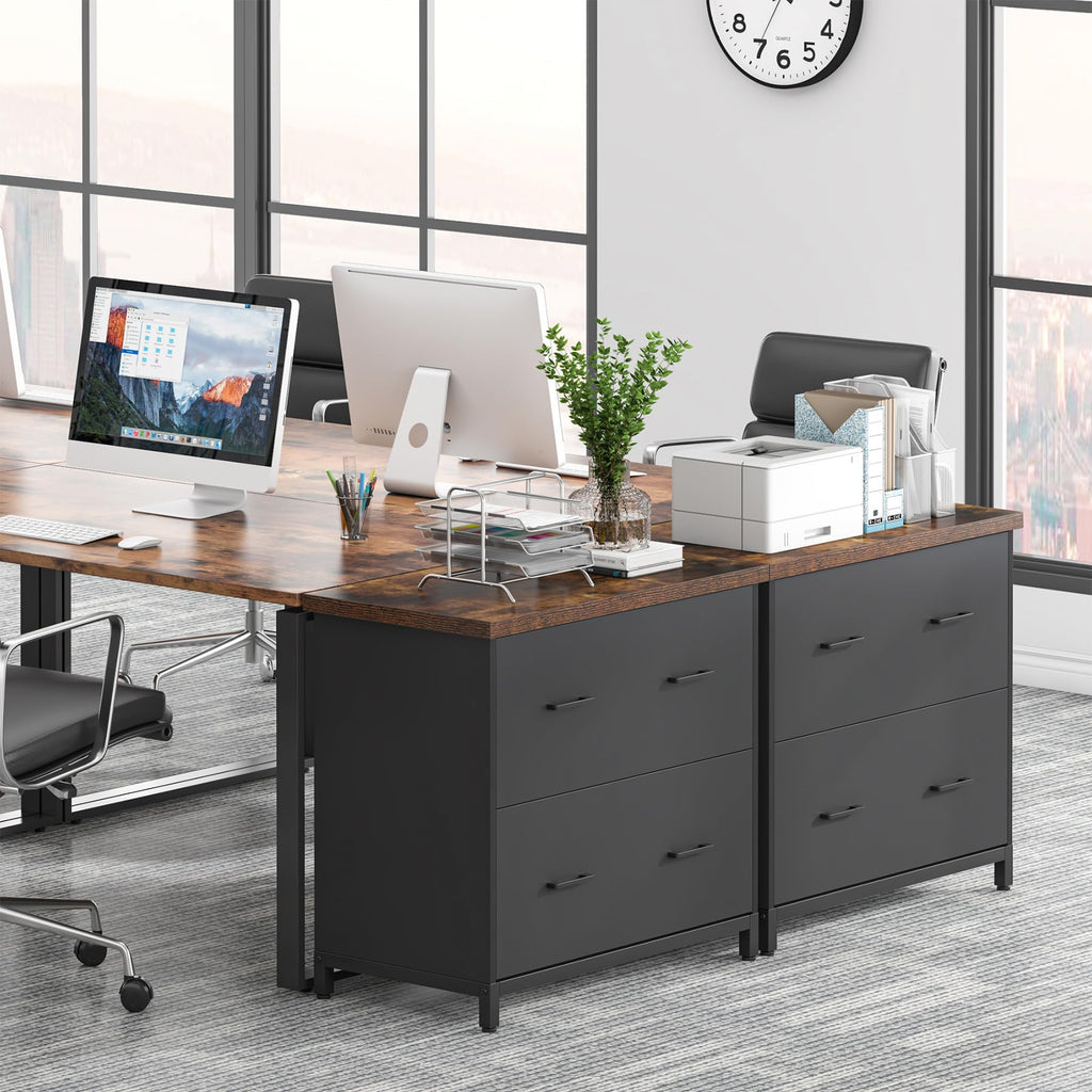 2-Drawer Wood File Cabinet R541